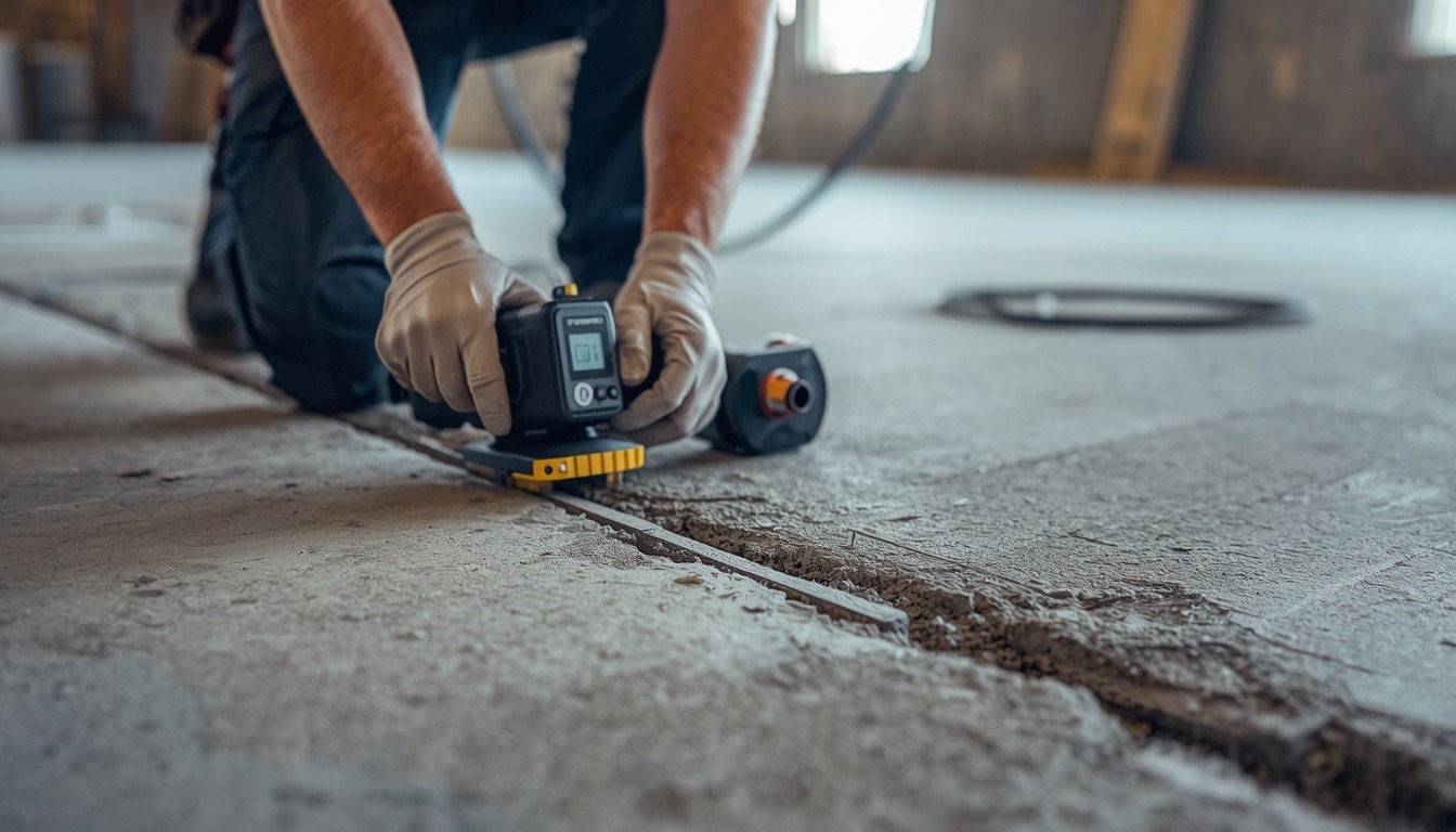 understand the slab condition before flooring installation begins